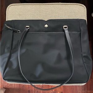 Kate Spade Black Structured Tote